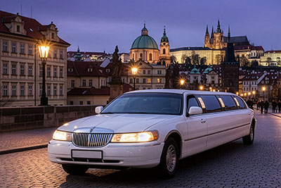 LINCOLN TOWN CAR ➨ Stretchlimo aus Prag ✓ Bis 8 Personen ✓